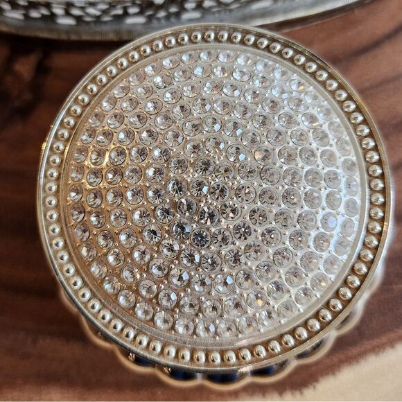 Lori Greiner jewelry keeper anti tarnish lined sterling silver plated/lacquered - Picture 4 of 12